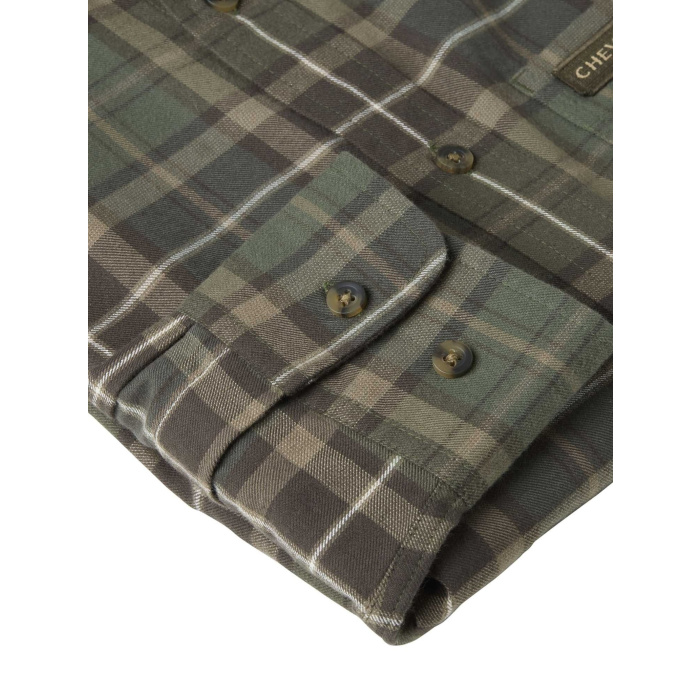 Koszula ChevalierTeal Light Flannel Hemlock Green Checked (1060236-C6038)